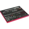 Module mousse Fit&Go 3/3, douilles 1/4" & 3/8" & clé dynamométrique - 85 Pcs - Bahco | FF1A213