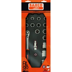 Module mousse Fit&Go 1/3, douilles 1/2"- 21 Pcs emballage individuel - Bahco | FF1E2214EH