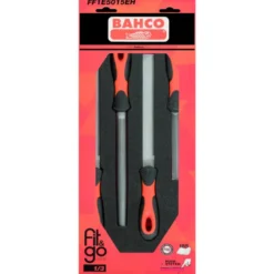 Module mousse Fit&Go 1/3, limes ERGO™ - 4 Pcs emballage individuel - Bahco | FF1E5015EH