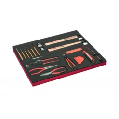 Module mousse Fit&Go 3/3, outils de frappe et de coupe, pinces, outil de préhension - 25 Pcs - Bahco | FF1A189