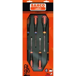 Module mousse Fit&Go 1/3, tournevis ERGO™ à lame traversante - 6 Pcs emballage individuel - Bahco | FF1E1013EH