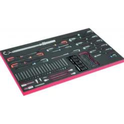 Module mousse pour servante 40", tournevis ERGO™ & jeux d'embouts - 169 Pcs - Bahco | FF1B07LM