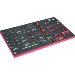 Module mousse pour servante 40", tournevis isolés ERGO™ et tournevis de précision - 88 Pcs - Bahco | FF1B06LM