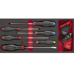 Module mousse 6 tournevis Protwist + clés mâles torx - FACOM FRANCE | MODM.AT7PB