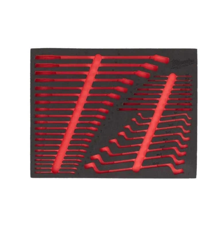MODULE MOUSSE VIDE POUR JEU D’OUTILS D’ÉCLAIRAGE, DE COUPE, DE MESURE ET DE CLÉS DE 14 PCS - Milwaukee | 4932500765