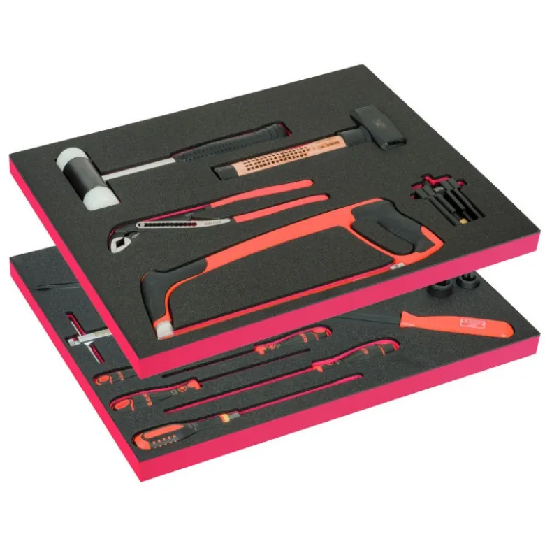 2 modules mousse pour la réparation automobile - 32 Pcs - Bahco | FF1ASET-AUTO-M5