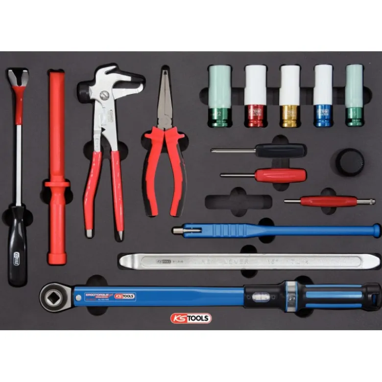 Module spécial démontage roues, 16pcs KS Tools | 815.1195
