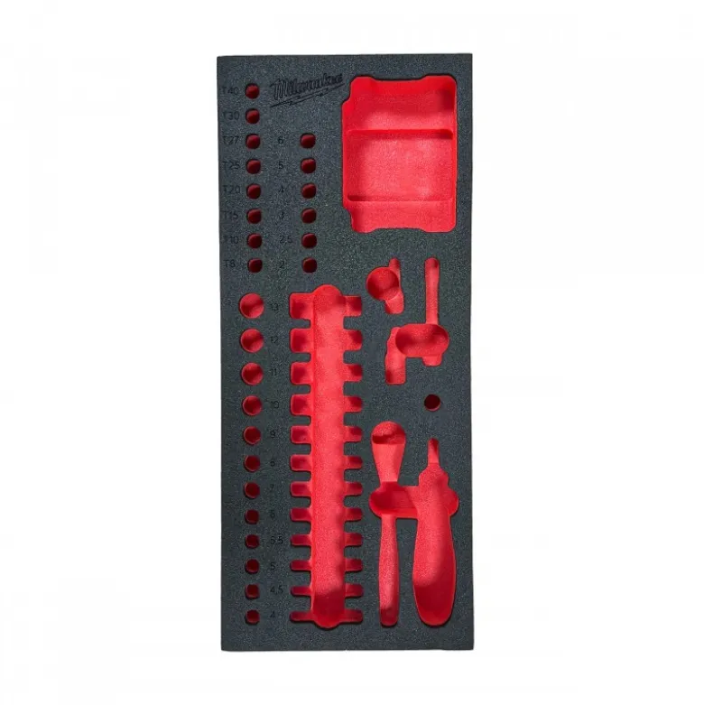MODULE VIDE SERVANTE DOUILLES ET EMBOUTS 1/4 - Milwaukee | 4932499294