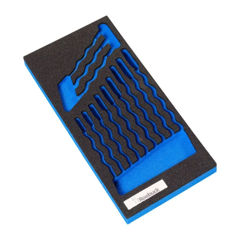 MOUSSE SERV. 12 CLES MIXTES CLIQ VIDE - TYPE A / 180X410X30MM - ROEBUCK | 890342