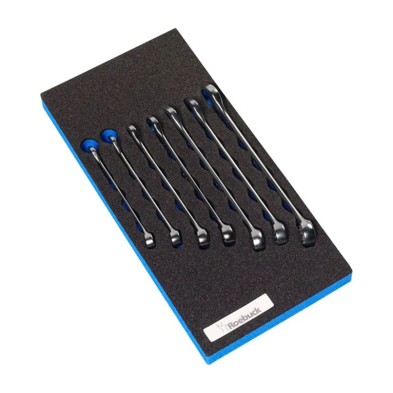 MOUSSE SERV. 7 CLES MIXTES POUCE - TYPE A / 180X410X30MM - ROEBUCK | 890408