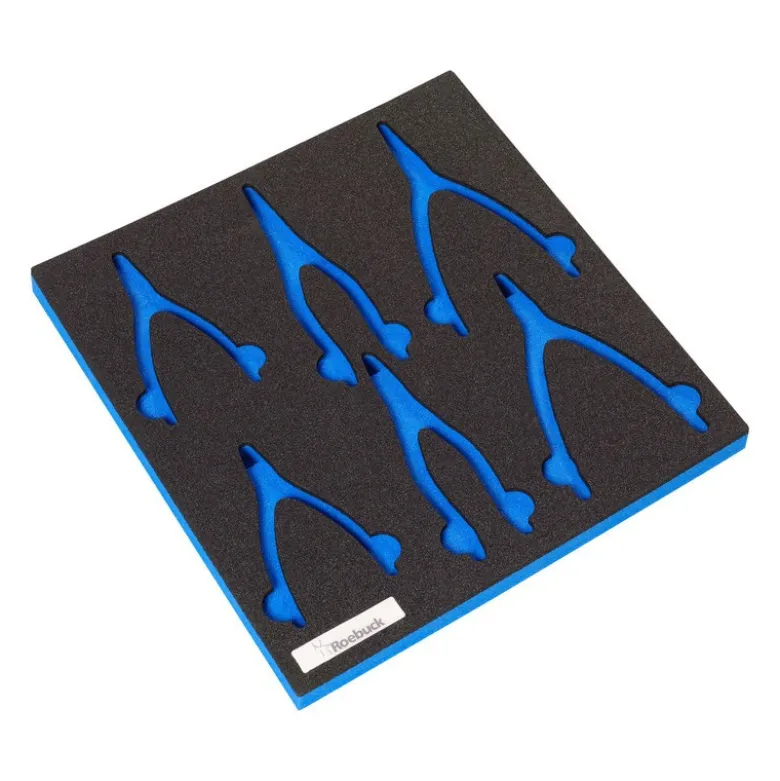 MOUSSE SERV. 6 PINCES CIRCLIP VIDE - TYPE A / 360X410X30MM - ROEBUCK | 890366