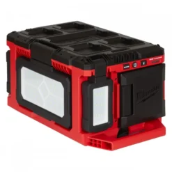 M18 POALC-0 - PROJECTEUR DE CHANTIER PACKOUT,CHARGEUR M18 INTÉGRÉ, 18V, 4000 LUMENS, SANS BATTERIE Milwaukee | 4933478120
