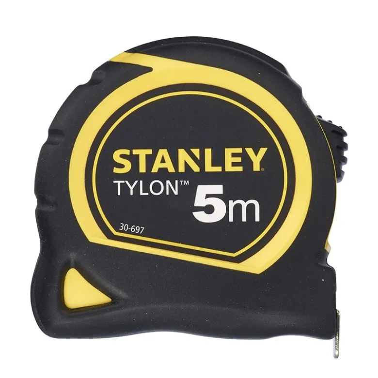 MÈTRE A RUBAN MESURE 5M X 19MM BI MATIÈRE TYLON STANLEY 0-30-697