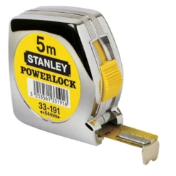 MÈTRE A RUBAN MESURE 5M X 19MM POWERLOCK CLASSIC ABS STANLEY 1-33-194