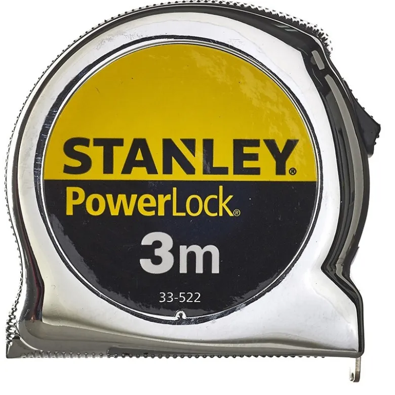 MÈTRE A RUBAN MESURE 3M X 19MM POWERLOCK STANLEY 1-33-522