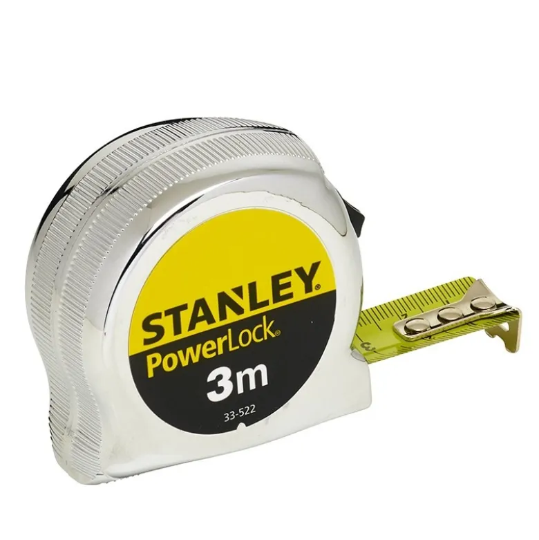 MÈTRE A RUBAN MESURE 5M X 19MM POWERLOCK STANLEY 0-33-552