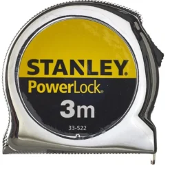 MÈTRE A RUBAN MESURE 5M X 19MM POWERLOCK STANLEY 1-33-552