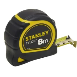 MÈTRE A RUBAN MESURE STANLEY 5M X 19MM BI MATIERE TYLON |1-30-697