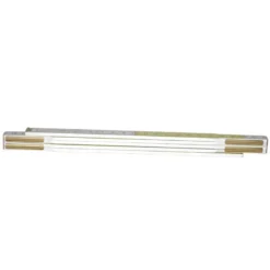 MÈTRE PLIANT, MESURE PLIANTE 2M X 17MM BOIS BLANC-JAUNE STANLEY 0-35-458