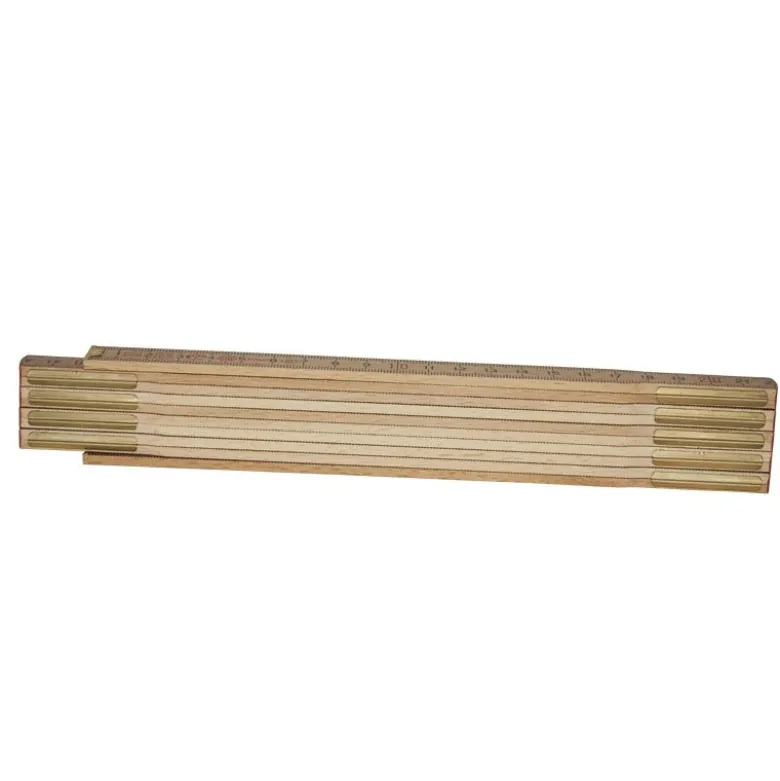 MÈTRE PLIANT, MESURE PLIANTE 2M X 15MM BOIS NATUREL STANLEY 0-35-455