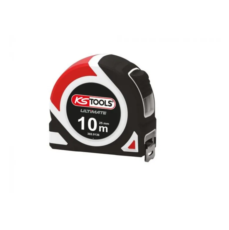 Mètre à ruban Bi-matière ULTIMATE, 10x25mm - KSTools | 302.0136