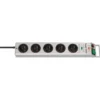 Multiprise Super-Solid avec parasurtenseur 13500A 5 prises 2,5m H05VV-F 3G1,5 - Brennenstuhl | 1153344315