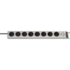 Multiprise Super-Solid avec parasurtenseur 13500A 8 prises 2,5m H05VV-F 3G1,5 - Brennenstuhl | 1153344318