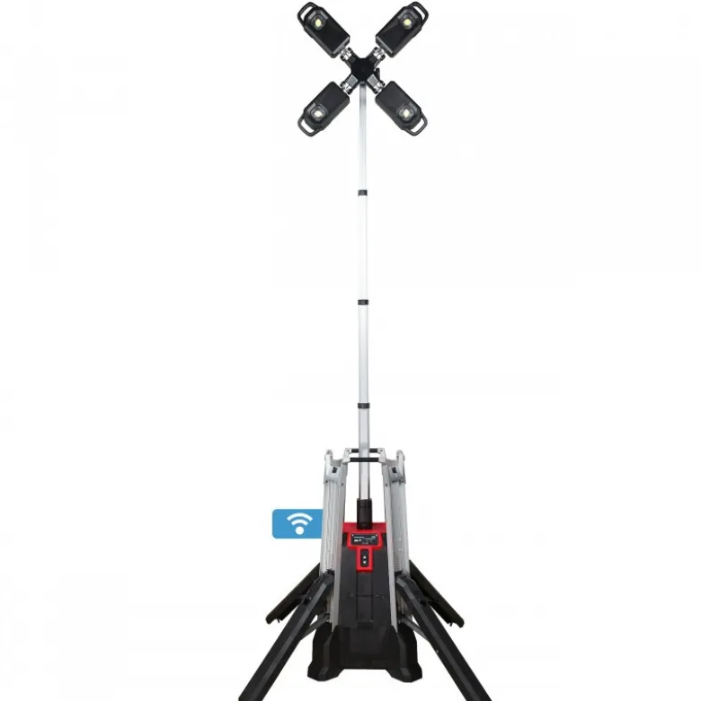 MX FTL-601 - Tour d'éclairage MX FUEL, 27 000 Lumens, alimentation hybride Livré en carton avec batteries Milwaukee | 4933471844