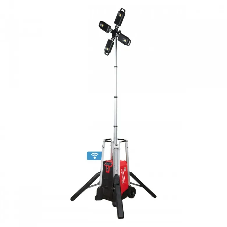 MX FTL-601 - Tour d'éclairage MX FUEL, 27 000 Lumens, alimentation hybride Livré en carton avec batteries Milwaukee | 4933471844