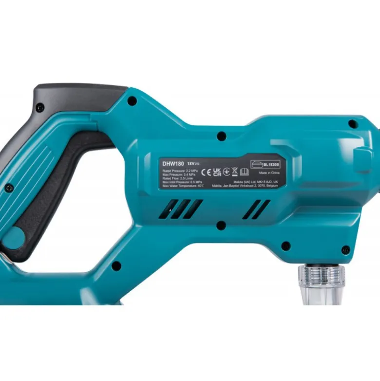 Nettoyeur à batterie 18V LXT 24 bar (produit seul) Makita | DHW180Z