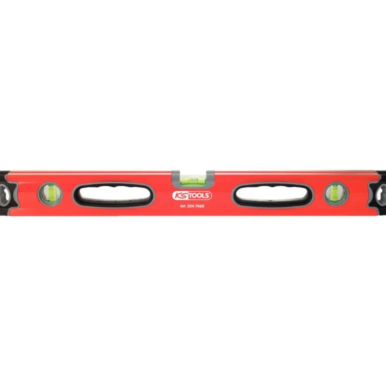 Niveau aluminium à double semelle fraisée, 1m - KS Tools | 204.7100