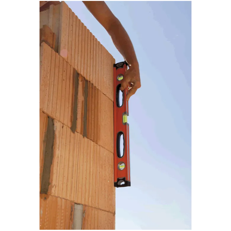 Niveau aluminium à double semelle fraisée, 500mm - KS Tools | 204.7050
