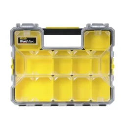 ORGANISEUR ETANCHE PROFONDEUR 64MM - 10 COMPARTIMENTS AMOVIBLES - STANLEY FATMAX 1-97-517
