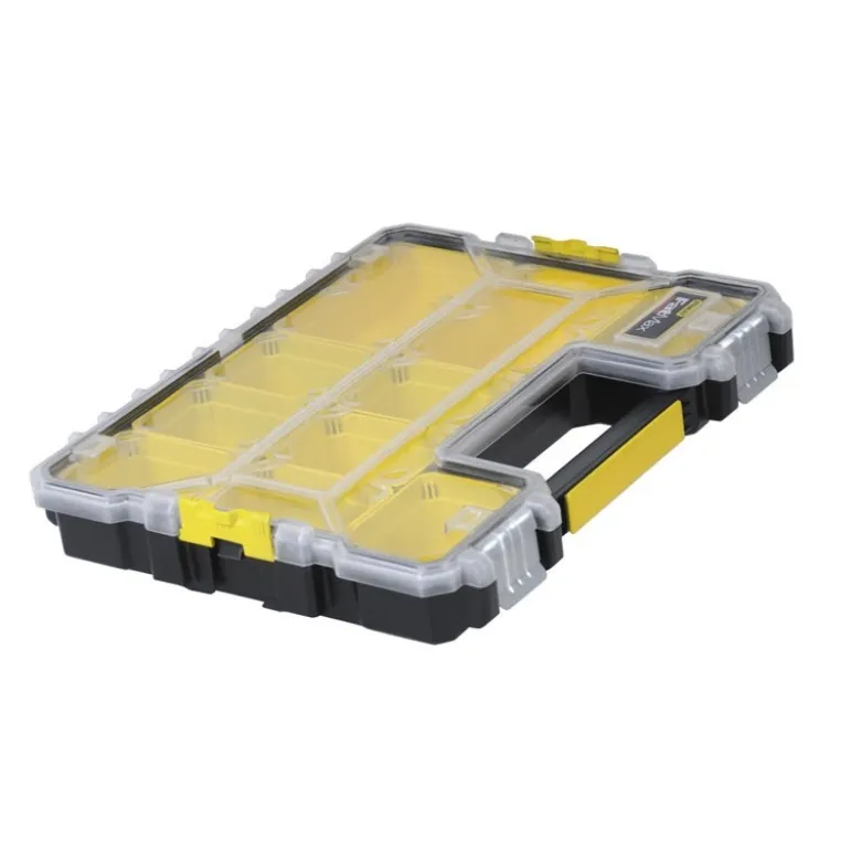 ORGANISEUR ETANCHE PROFONDEUR 64MM - 10 COMPARTIMENTS AMOVIBLES - STANLEY FATMAX 1-97-517