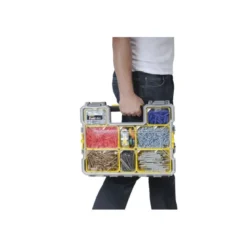 ORGANISEUR PROFONDEUR 106MM - 10 COMPARTIMENTS AMOVIBLES STANLEY FATMAX 1-97-521-GR