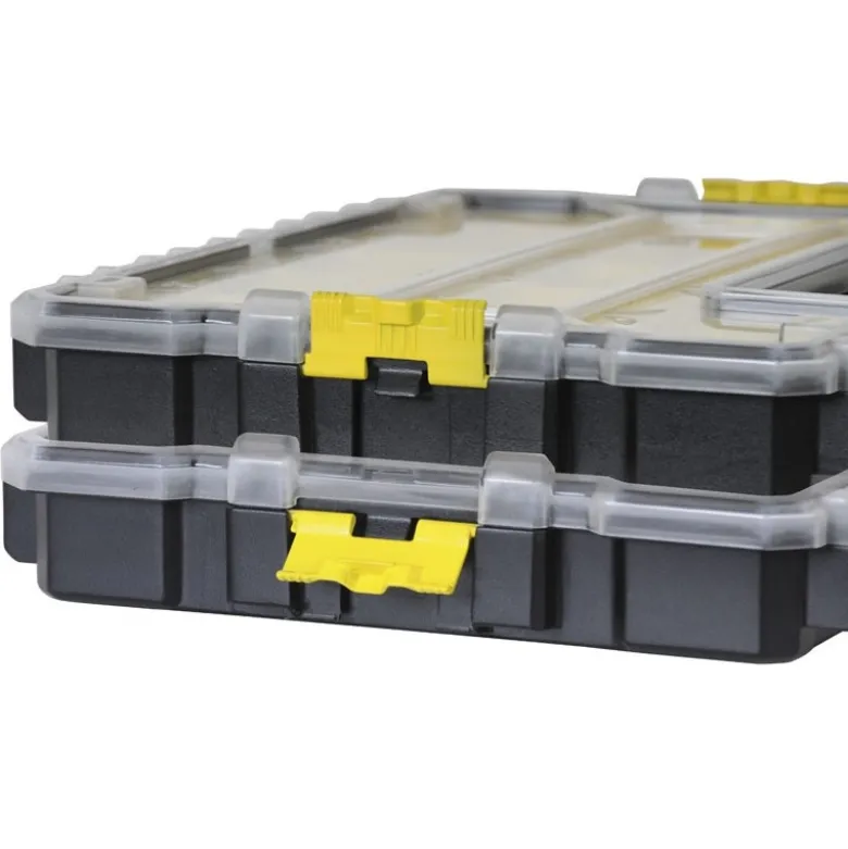 ORGANISEUR PROFONDEUR 64MM - 10 COMPARTIMENTS AMOVIBLES STANLEY FATMAX 1-97-519