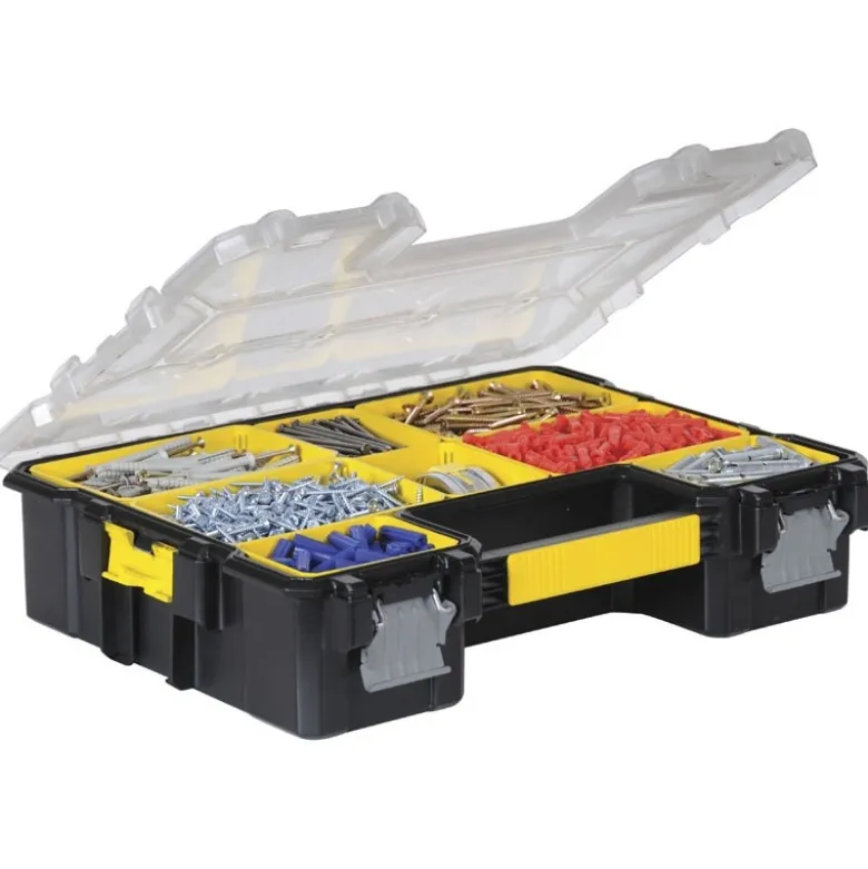 ORGANISEUR PROFONDEUR 106MM - 10 COMPARTIMENTS AMOVIBLES STANLEY FATMAX 1-97-521