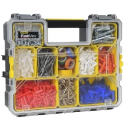ORGANISEUR PROFONDEUR 106MM - 10 COMPARTIMENTS AMOVIBLES STANLEY FATMAX 1-97-521
