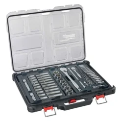 PACKOUT DOUILLES ET CLIQUETS 1/2 ET 1/4 63pcs - Milwaukee | 4932493661
