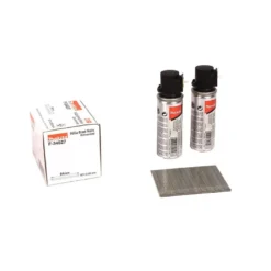 Packs Clous brads T 16 Ga galvanisés + 2 cartouches de gaz, Ø 1,6, Longueur 22mm, Qté 2000 Makita | 195669-4