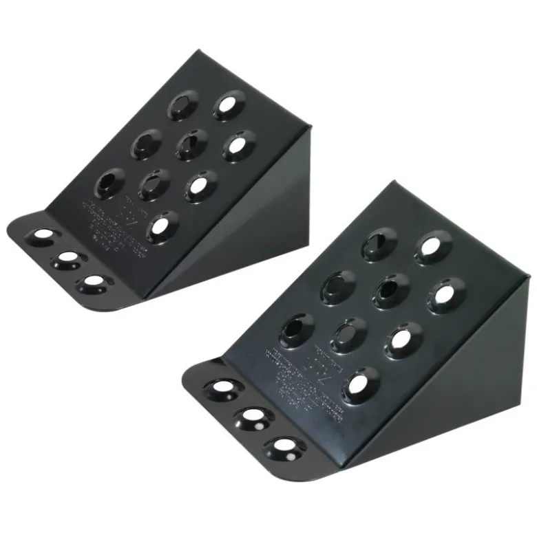 Paire de cales roues métallique PL 230 x 220 x 125 mm KS Tools | 160.0381