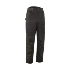 Pantalon - BARVA - 60% CO/40% PES 270g/m2 + Oxford - Anthracite/Lime - COVERGUARD | 5BAP150
