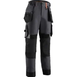 Pantalon - CRISTOBAL - RIPSTOP 60% CO/40% PES 280g/m2 Gris anthracite/Citrouille - COVERGUARD | 5CRP150