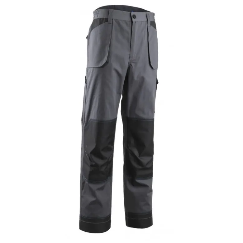 Pantalon - ESCALA - Ripstop 65% PES/35% CO 240g/m2 + Oxford - Gris/Bleu - COVERGUARD | 5ESP050