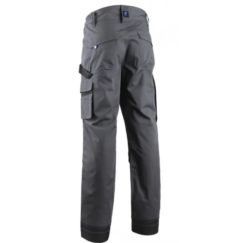 Pantalon - ESCALA - Ripstop 65% PES/35% CO 240g/m2 + Oxford - Gris/Bleu - COVERGUARD | 5ESP050