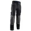 Pantalon femme - CASITA - 65% PES/32% CO/3% EA 250g/m2 + Stretch + Oxford - Noir/Bleu - COVERGUARD | 5CAP010