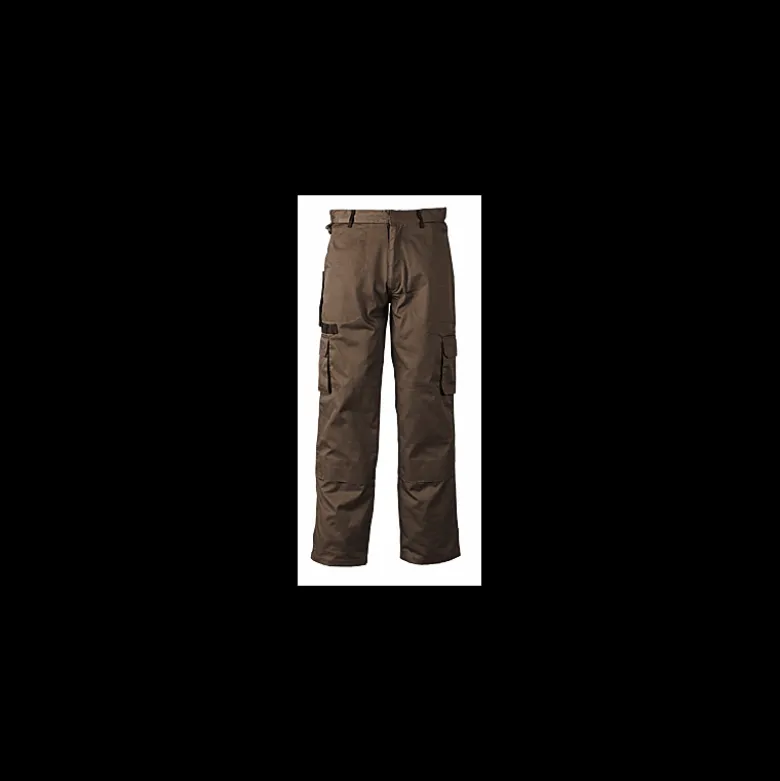 Pantalon GARDENER vert et marine coton-poly COVERGUARD | 8GARP