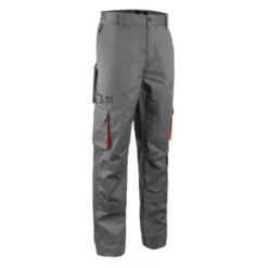 Pantalon - PADDOCK II - 60% CO/40% PES 245g/m2 - Gris/Orange - COVERGUARD | 5PAP150