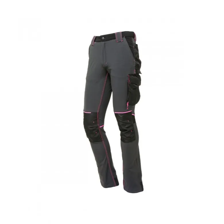 Pantalons Atom Lady Grey Fucsia U-Power | PE145GF