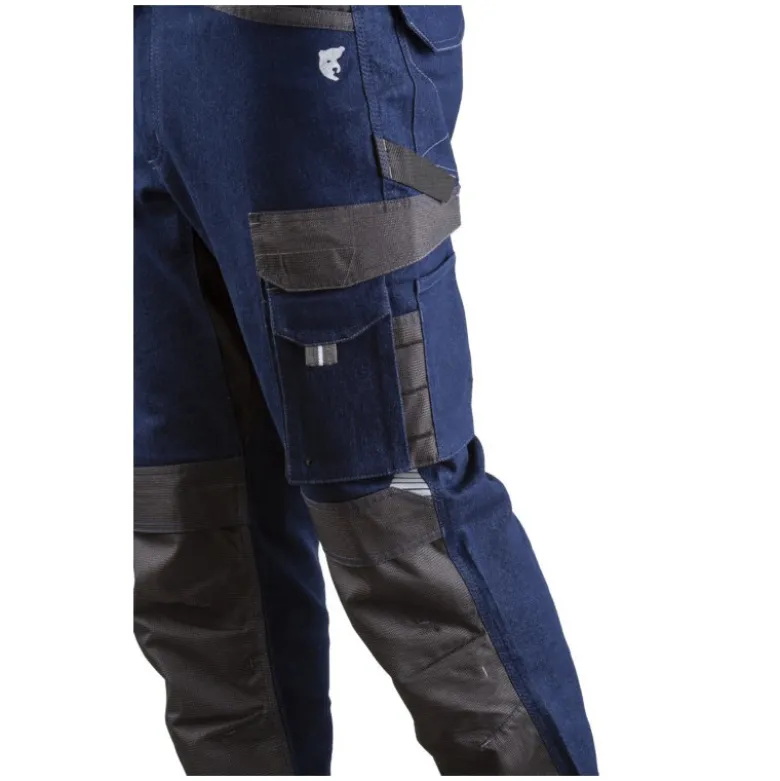 Pantalon - TELICA - 70% CO/28% PES/2% EA 380g/m2 + Oxford - Denim - COVERGUARD | 5TLP420